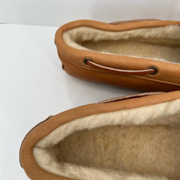 Genuine Moose shearling men’s loafers slippers shoes main image 5